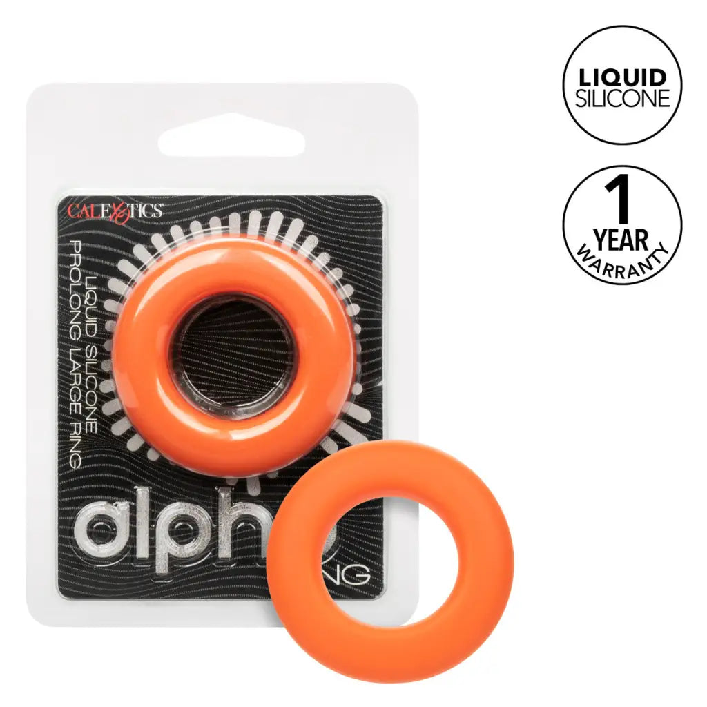 Alpha Liquid Silicone Prolong Large Ring - Sextoys for Couples