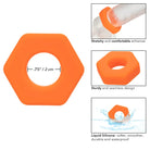 Alpha Liquid Silicone Prolong Sexagon Ring - Sextoys for Couples