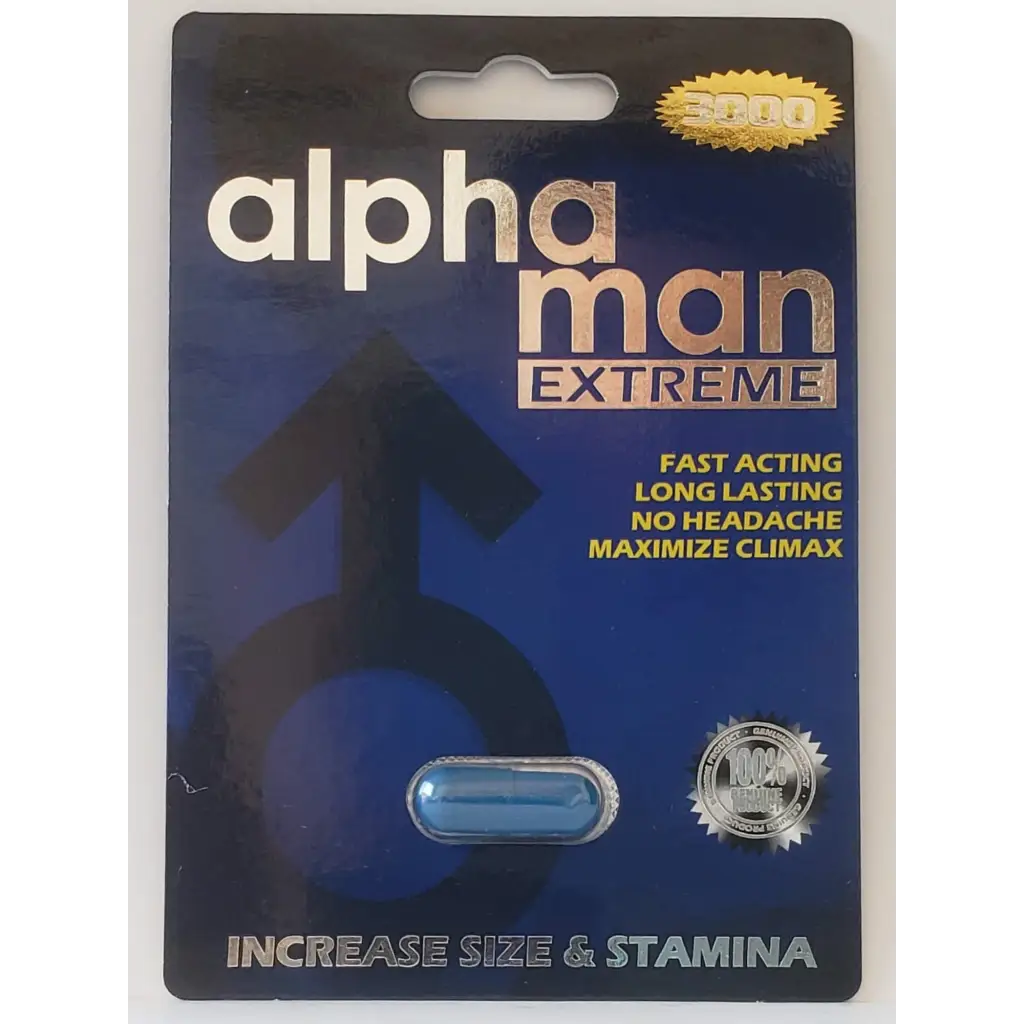 Alpha Man 3000 1pc - Meds & Supplements