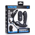 Alpha Pro vibrating strap milker - dual function prostate stimulator in retail packaging