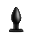 Anal Adventures By Blush Girthy Plug - Black / XL - Butt Plug