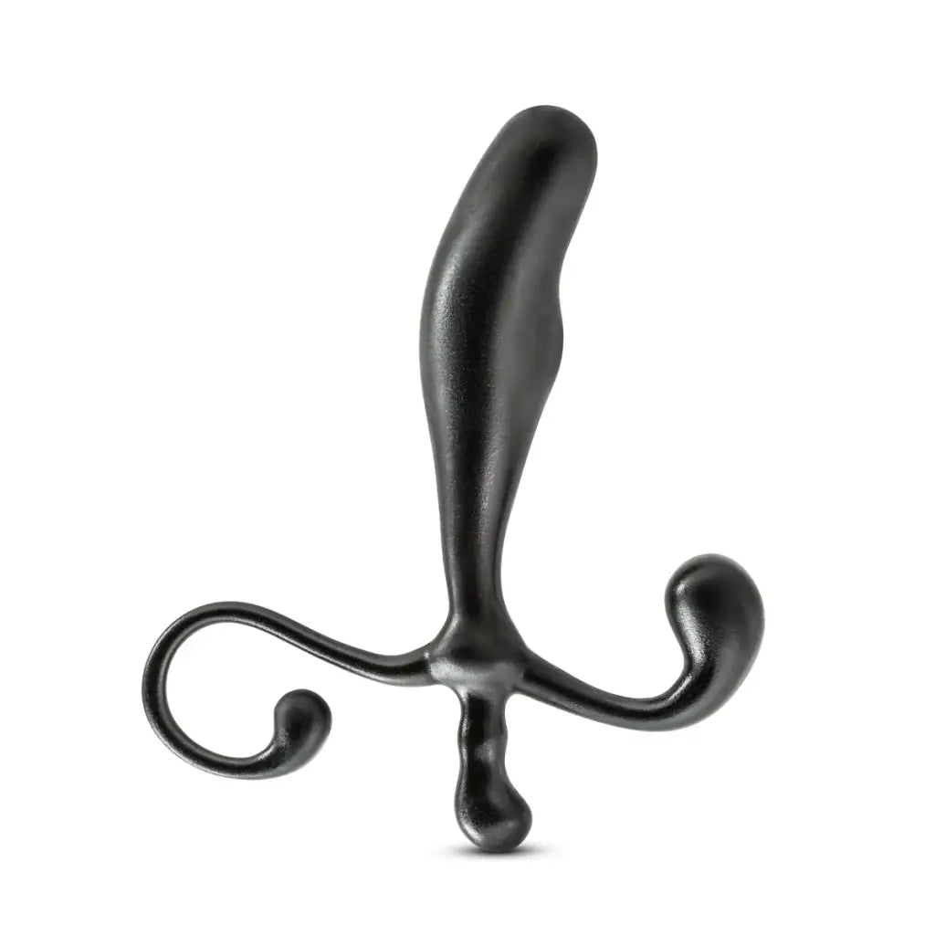 Anal Adventures By Blush Prostate Stimulator - Black - Butt Plug