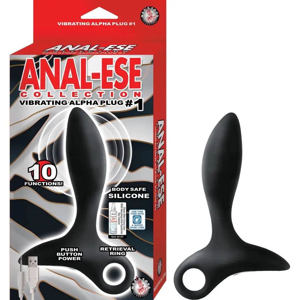 Anal-ese Collection Vibrating Alpha Plug #1 - Vibrators