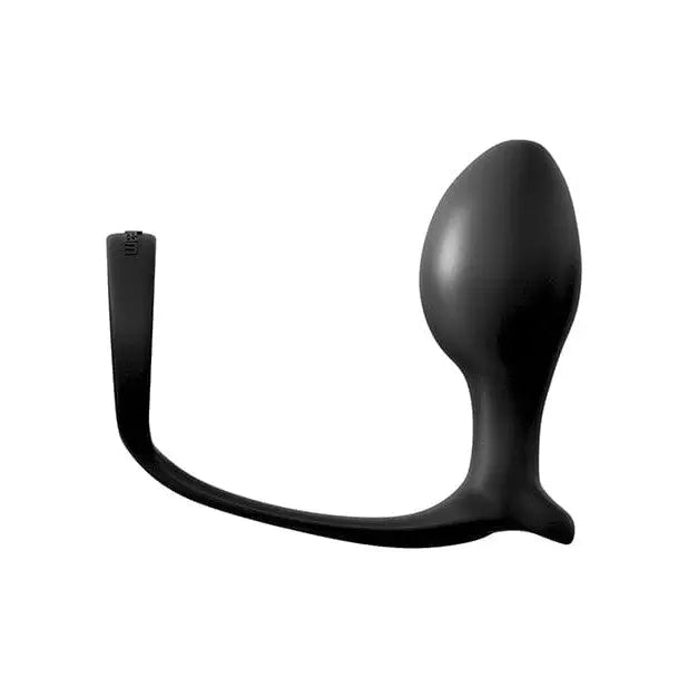 Anal Fantasy Plug Black Anal Fantasy Ass-Gasm Cock Ring Advanced Plug at the Haus of Shag