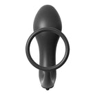 Anal Fantasy Powered Plug Black Anal Fantasy Ass-Gasm Cock Ring Vibrating Plug at the Haus of Shag