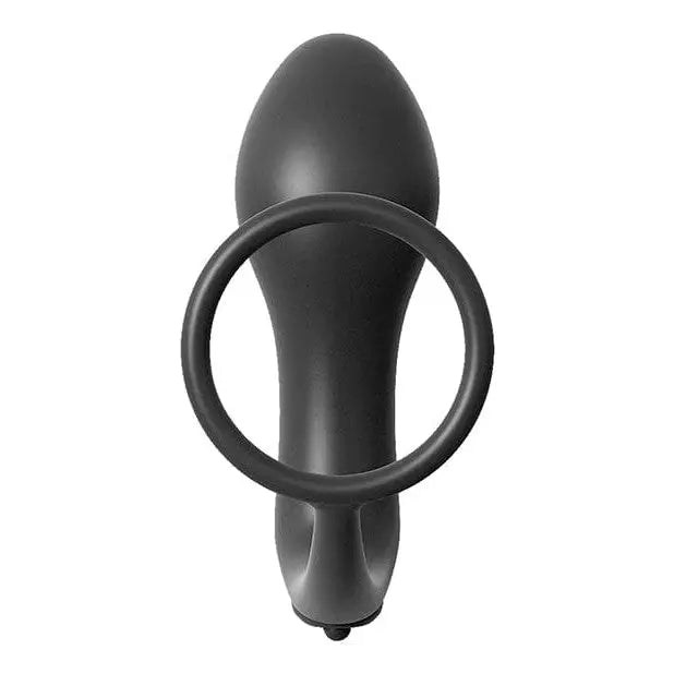 Anal Fantasy Powered Plug Black Anal Fantasy Ass-Gasm Cock Ring Vibrating Plug at the Haus of Shag