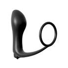 Anal Fantasy Powered Plug Black Anal Fantasy Ass-Gasm Cock Ring Vibrating Plug at the Haus of Shag