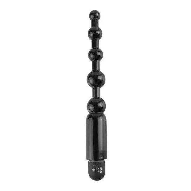 Anal Fantasy Beginner’s Power Beads - Black anal beads with handle, perfect for beginners