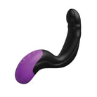 Curved black and purple Hyper Pulse P Spot Massager from Anal Fantasy Elite Collection