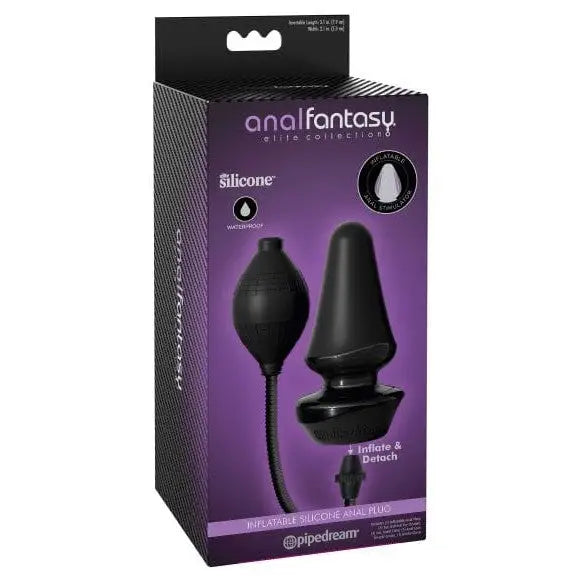 Anal Fantasy Inflatable Plug Anal Fantasy Elite Inflatable Silicone Butt Plug at the Haus of Shag