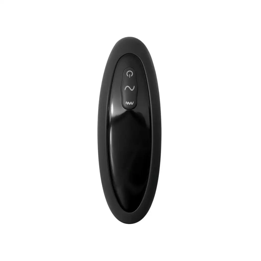 Anal Fantasy Elite Motion Massager: sleek black device with three control buttons