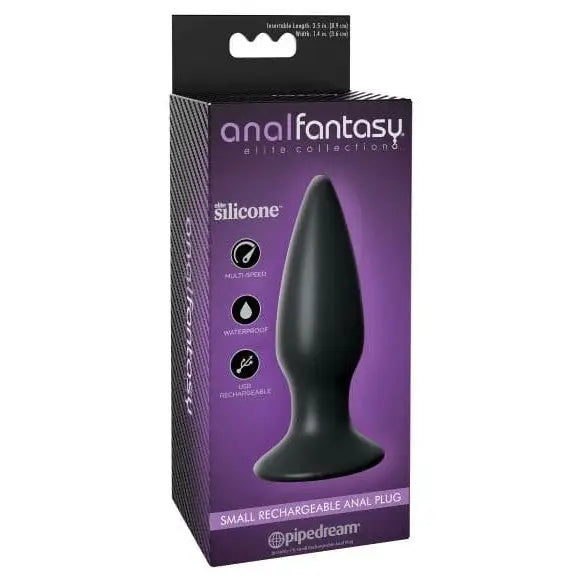 Anal Fantasy Powered Plug Anal Fantasy Elite Small Rechargeable Anal Plug at the Haus of Shag