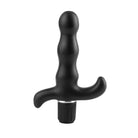 Black silicone Anal Fantasy Prostate Vibe 9 Function with a curved shape and textured surface