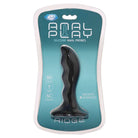 Cloud 9 Anal Play Silicone Ridge - Black - Butt Plug