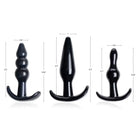 Frisky Plug Anal Teaser Comfort Plug Set at the Haus of Shag