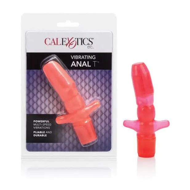 CalExotics Plug Anal Vibrating T - Pink at the Haus of Shag