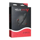 Aneros Prostate Vibrator Aneros Helix Syn V Prostate Massager- Black at the Haus of Shag