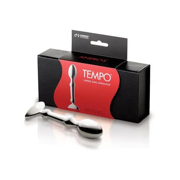 Aneros Tempo Anal Stainless Steel Stimulator in branded packaging