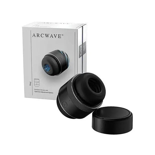 Arcwave Voy Compact Stroker with circular black component and packaging