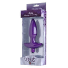 Vogue Powered Plug Aria Vibrating Silicone Anal Plug at the Haus of Shag