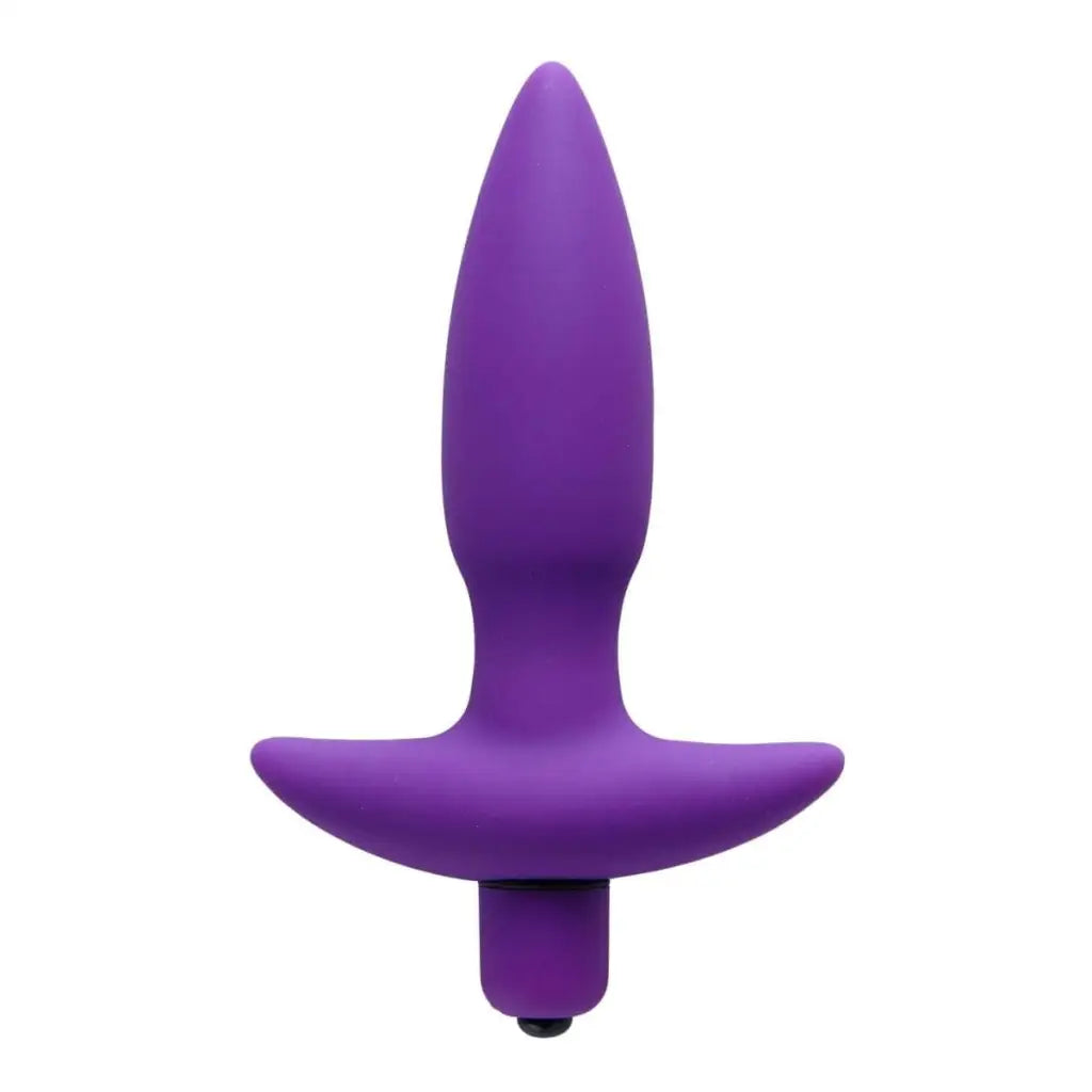 Vogue Powered Plug Small Aria Vibrating Silicone Anal Plug at the Haus of Shag