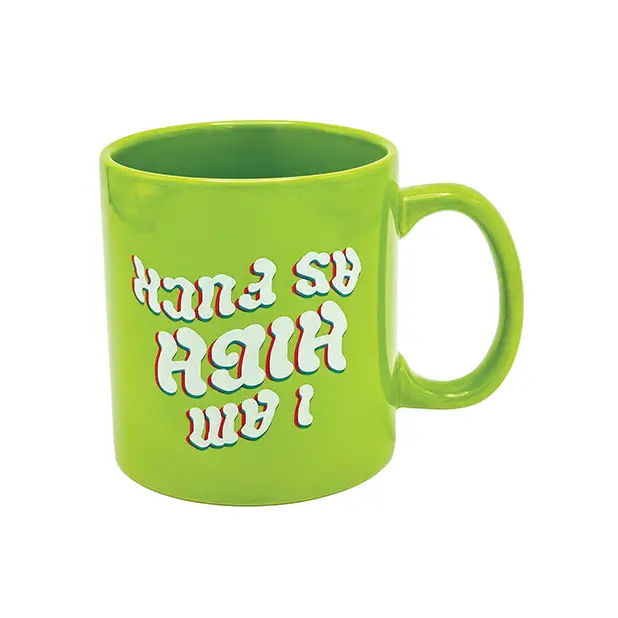 Attitude Mug High As Fuck - 12 Oz - Drinkware