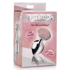 Booty Sparks Plug Authentic Rose Quartz Gemstone Anal Plug at the Haus of Shag