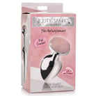 Booty Sparks Plug Authentic Rose Quartz Gemstone Anal Plug at the Haus of Shag