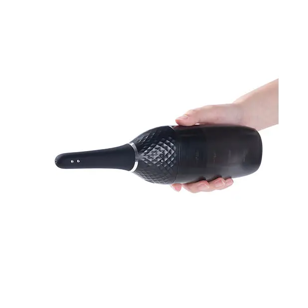 Auto Bulb Auto Spray Enema - Black - Anal Products