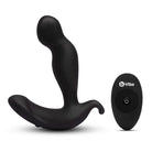 b-Vibe 360 Rotating and Vibrating Remote Control Plug - Black - Powered Butt Plug