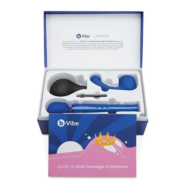 b-Vibe Anal Massage & Education Set: Vibe Massager with Blue Box for Ultimate Pleasure