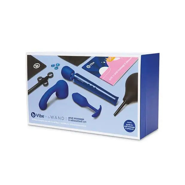 Nintendo VR controller packaged in b-Vibe Anal Massage & Education Set with Wand & Accessories