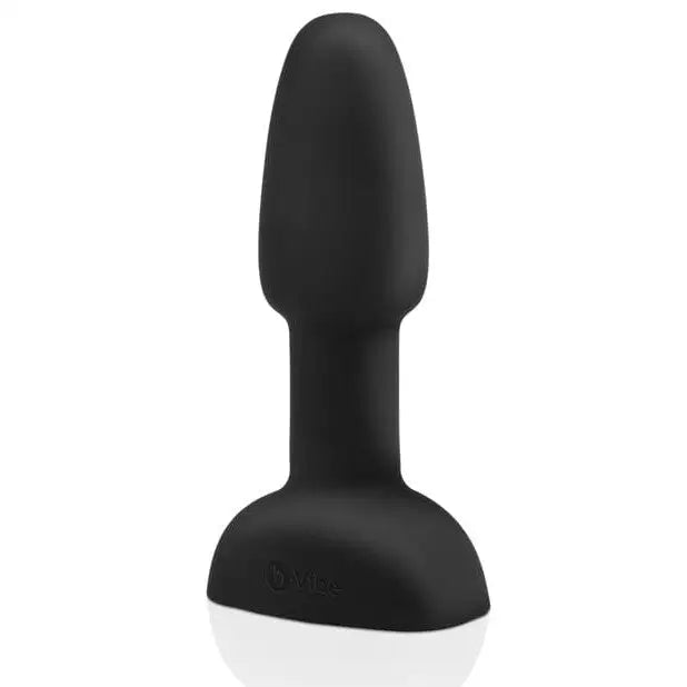 Black b-Vibe Petite Rimming Plug - a silicone vibrating plug petite for enhanced pleasure