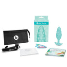 b-Vibe Small Texture Plug - the perfect bump texture toy, a great gift for babies