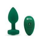 b-Vibe Vibrating Jewel Plug - Enhance Pleasure with a Luxurious Vibrating Jewel Plug