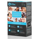 b-Vibe Weighted Snug Plug 1 - 55 Grams with smooth grip handle for controlled body use