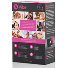 b-Vibe Weighted Snug Plug 1 with smooth grip handle and the D - Vibe vibrating device