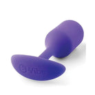 b-Vibe Weighted Snug Plug 2 - Vibration Device for Enhanced Sensation