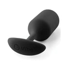 b-Vibe Weighted Snug Plug 3 - 180 Grams vibrating snug plug displayed on the package