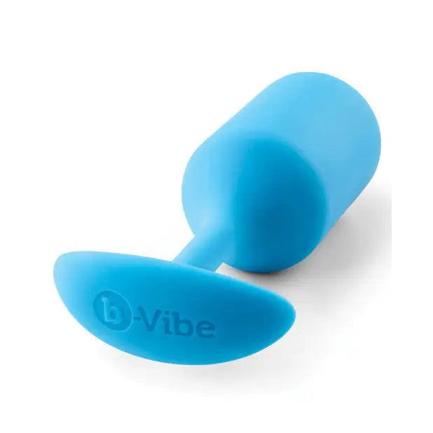 b-Vibe Weighted Snug Plug 3 - 180 Grams showcasing the snug plug vibrating device