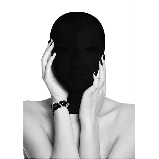 B&w Subjugation Mask Allows Just A Hint Of Light - Mask