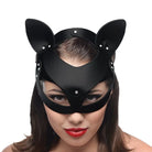 Master Series Hood Bad Kitten Leather Cat Mask at the Haus of Shag