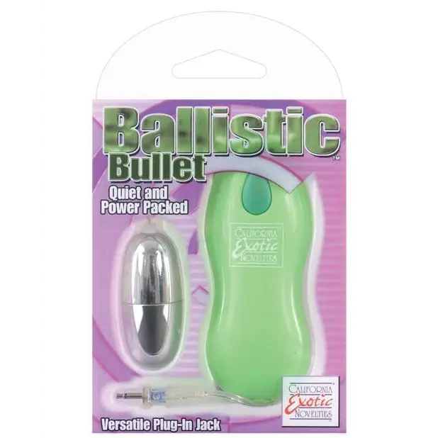 CalExotics Stimulators Green Ballistic Bullet at the Haus of Shag