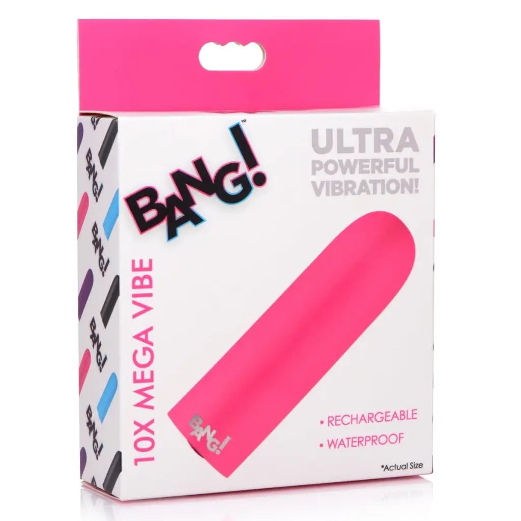 BANG! Bullet BANG! 10x Mega Silicone Bullet Vibrator at the Haus of Shag