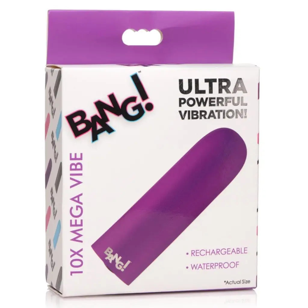 BANG! Bullet BANG! 10x Mega Silicone Bullet Vibrator at the Haus of Shag