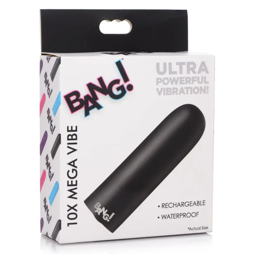 BANG! Bullet BANG! 10x Mega Silicone Bullet Vibrator at the Haus of Shag