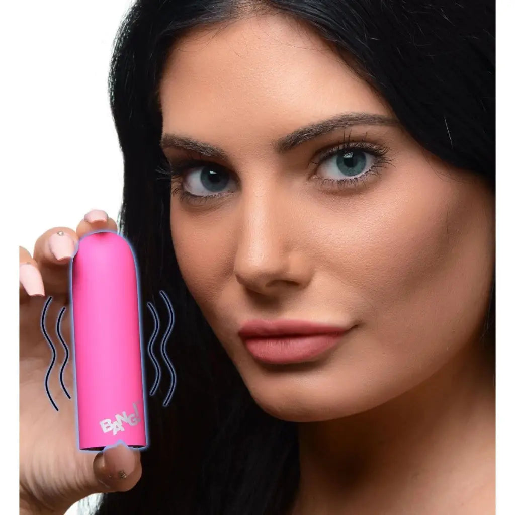 BANG! Bullet Pink BANG! 10x Mega Silicone Bullet Vibrator at the Haus of Shag