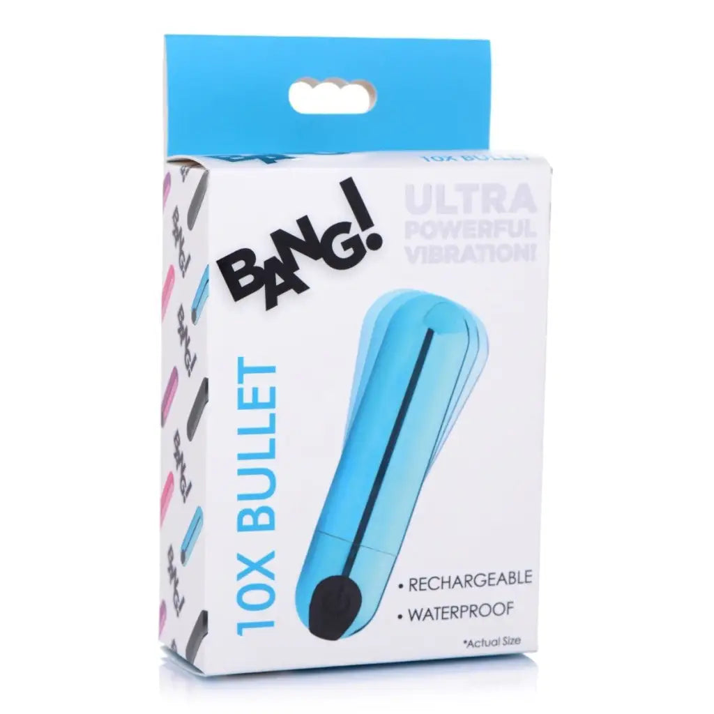 BANG! Bullet BANG! 10x Rechargeable Vibrating Metallic Bullet at the Haus of Shag