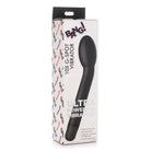 BANG! 10x Silicone G-Spot Vibrator in black retail packaging - silicone g spot massager