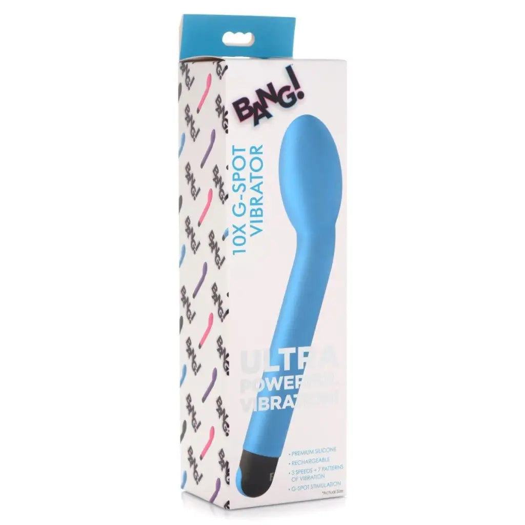 BANG! Plain Vibrator BANG! 10x Silicone G-Spot Vibrator at the Haus of Shag